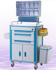 अस्पताल क्रैश कार्ट मेडिकल ट्रॉली, प्लास्टिक ट्रॉली कार्ट, चीन में निर्मित मल्टी-फंक्शन मेडिकल ट्रॉली कार्ट