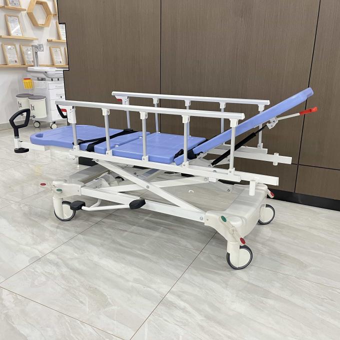हाइड्रोलिक स्ट्रेचर Hhospital Equipment Medical Patient ट्रॉली फोल्डिंग गार्डिल व्हीलचेयर ट्रांसफर b 1
