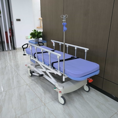 हाइड्रोलिक स्ट्रेचर Hhospital Equipment Medical Patient ट्रॉली फोल्डिंग गार्डिल व्हीलचेयर ट्रांसफर b