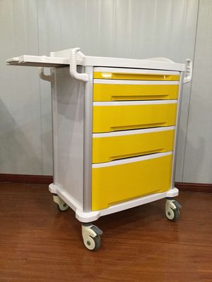 अस्पताल ABS सर्जिकल उपकरण टिकाऊ मेडिकल ट्रॉली कार्ट