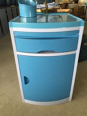 दराज के साथ मेडिकल फर्नीचर 50X50X80Cm अस्पताल ABS बेडसाइड कैबिनेट